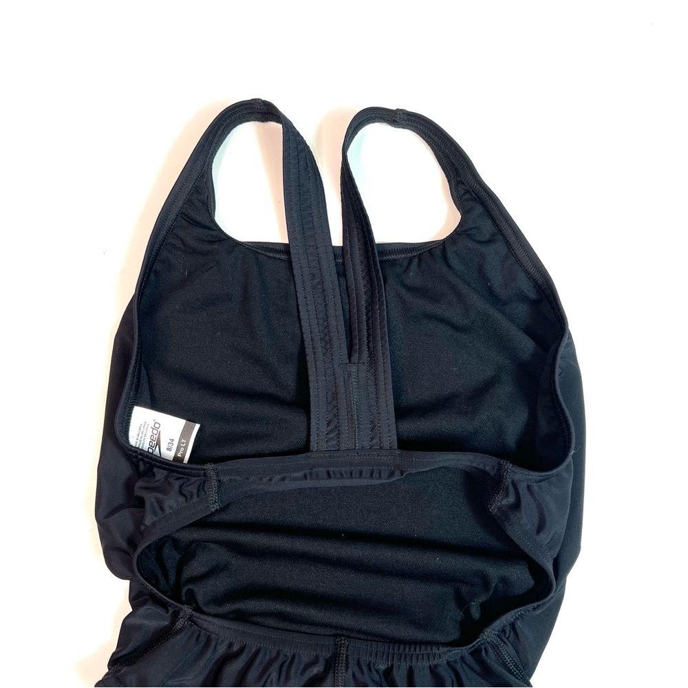Speedo Pro Lt One-piece Swimsuit Black Size 8/34 - Picture 6 of 12